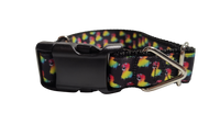 Rainbow Llamacorn Nylon Dog Collar