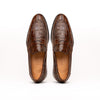 11-201-CGM ROMA Crocodile Penny Loafer, Cognac