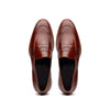 15-400-CGN ROMA Hand Burnished Calfskin Penny Loafer Cognac