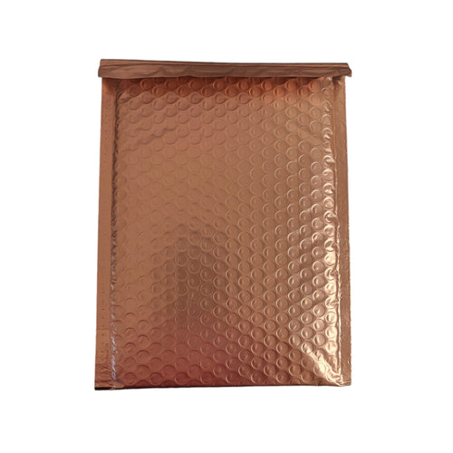Rose Gold Bubble Mailers Size 8.5x12 Padded Shipping Bags