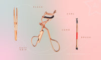 Rose Gold Lash Lifting Kit With Curler Brush Tool Set