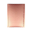 Rose Gold Metallic Bubble Mailers Size 4x8 Padded Shipping Bags
