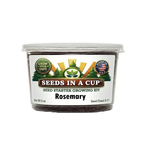 Rosemary Grow Kit | Grow Fresh Rosemary from Seed | Seeds In A Cup®