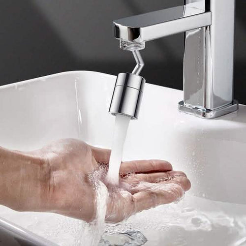 Rotatable Universal Splash Filter Faucet