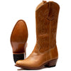 Round Toe Cowgirl Boots – Handmade Leather Western Boots