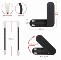 Reusable Silicone Cotton Swab -2 Pack