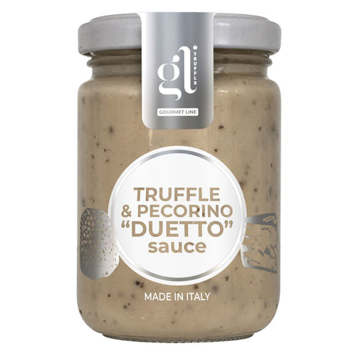 GL Truffle Gourmet, Truffle & Pecorino "Duetto" Sauce, DOP Pecorino Romano 130g (4.6oz)