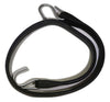 15 Inch Rubber Tarp Straps w/ Crimped S Hooks | 15 PACK