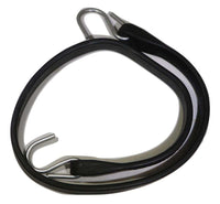 15 Inch Rubber Tarp Straps w/ Crimped S Hooks | 15 PACK
