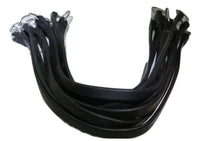 Rubber Tarp Straps w/ Crimped S Hooks | 10 PACK | LENGTH OPTIONS