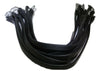 21 Inch Rubber Tarp Straps w/ Crimped S Hooks | 100 PACK RatchetStrap.Com