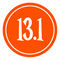 Orange / 13.1 Mile