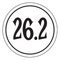 White / 26.2 Mile