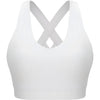 RUNNING GIRL Criss-Cross Back Padded Strappy Sports Bra