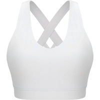 RUNNING GIRL Criss-Cross Back Padded Strappy Sports Bra