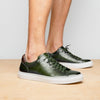 65-201-OLV RUSSO Burnished Italian Calfskin - Olive