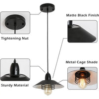 Rustic Adjustable Metal Vintage Pendant Lights for Indoor Spaces