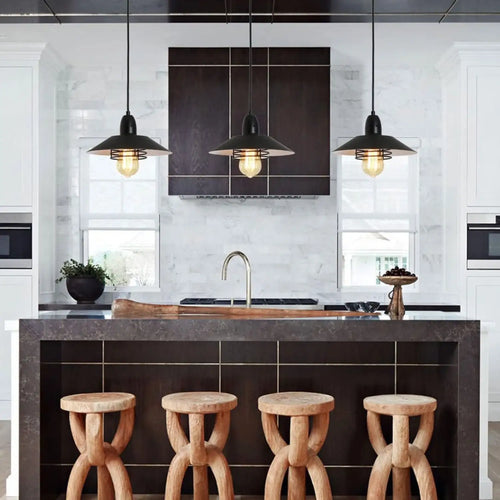 Rustic Adjustable Metal Vintage Pendant Lights for Indoor Spaces