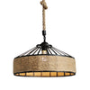 Rustic Hemp Rope Chandelier for Cozy Living Rooms and Dining Areas