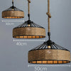 Rustic Hemp Rope Chandelier for Cozy Living Rooms and Dining Areas
