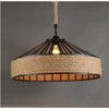 Rustic Hemp Rope Chandelier for Cozy Living Rooms and Dining Areas