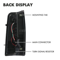2003-2006 Chevrolet Silverado 1500 LED Tube Smoke Tail Lights