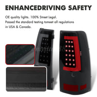 2003-2006 Chevrolet Silverado 1500 LED Tube Smoke Tail Lights