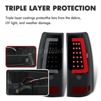 2003-2006 Chevrolet Silverado 1500 LED Tube Smoke Tail Lights