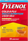 Tylenol Cold & Flu Multi-Symptom Liquid Gels – Daytime – 24 Count