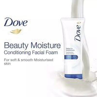 6 Pack Dove Soft Smooth Beauty Serum Moisture Conditioning Facial Cleanser 100 Grams