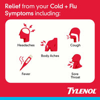 Tylenol Cold & Flu Multi-Symptom Liquid Gels – Daytime – 24 Count
