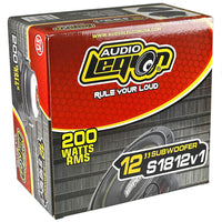 Audio Legion S1812 12" Subwoofer Dual 4 Ohm - High Output Bass Speaker
