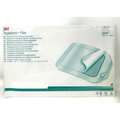 3M Tegaderm Transparent Film Dressing, 8 x 12 Inch (10 Count Box)