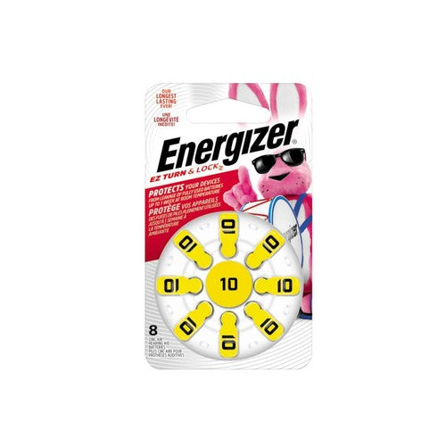 Energizer Zinc Air Hearing Aid Batteries, Size 312 (6 Count Pack)