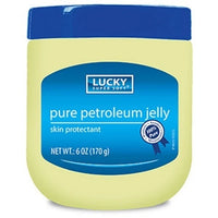 Lucky Super Soft Pure Petroleum Jelly – 6 oz (170 g) – Skin Protectant