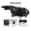 NTXGlow LED Tube Projector Headlights (2008-2015 Infiniti G37 & Q60 Coupe)