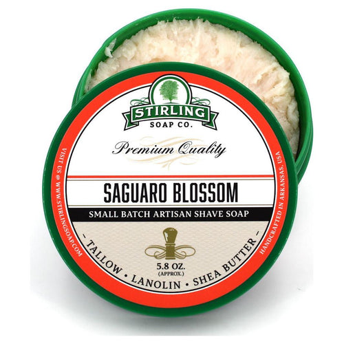 Stirling Soap Co. Saguaro Blossom Shaving Collection