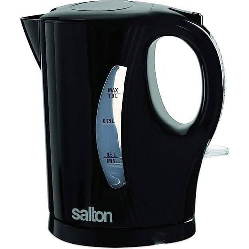 Salton Jug Kettle 1 .0 L/Qt - Black, Cordless