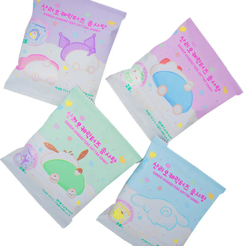 Sanrio Cotton Candy Display Box of 10 Bags (9g) (Korea)