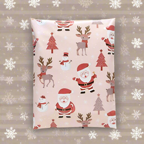 Santa Christmas Poly Mailers Size 14x17 Shipping Bags