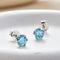 sea blue color / 0.5ct each