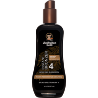 Australian Gold SPF 4 Spray Gel Bronzer 8 fl oz