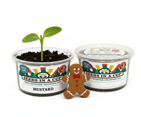Mustard Greens Grow Kit | Grow Mustard Greens from Seed | Seeds In A Cup®