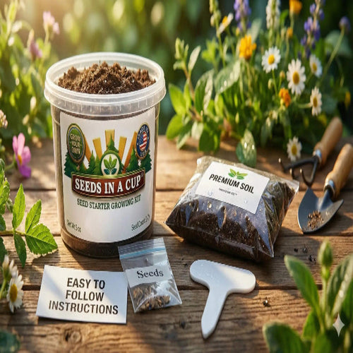 Cumin Grow Kit | Grow Fresh Cumin from Seed | Seeds In A Cup®