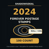 2024 U.S. Flag Forever Postage Stamps Roll/Coil – 100 Count