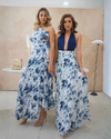 Show Skirt - Sapphire Bloom