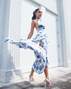 Show Skirt - Sapphire Bloom