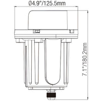 Shrouded Inground Well Lights for MR16 Bulbs with Lead Wire