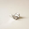 Metal Hair Ponytail Cuff Stick | Silver