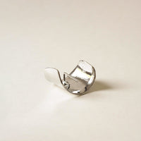 Metal Hair Ponytail Cuff Stick | Silver